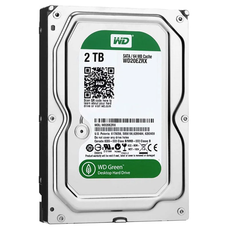 هارد وسترن 2 ترابایت سبز Green 2TB WD20EZRX